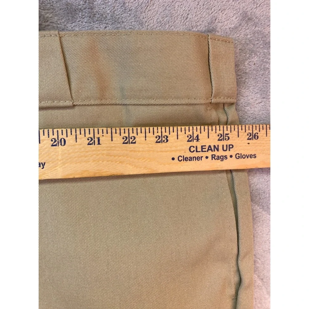 Dickies Men's 874 Original Fit Work Pants 52x32 Khaki Big & Tall